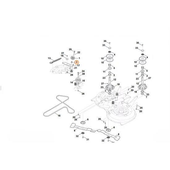 STIHL  Tulejka odległościowa 6160 642 8500